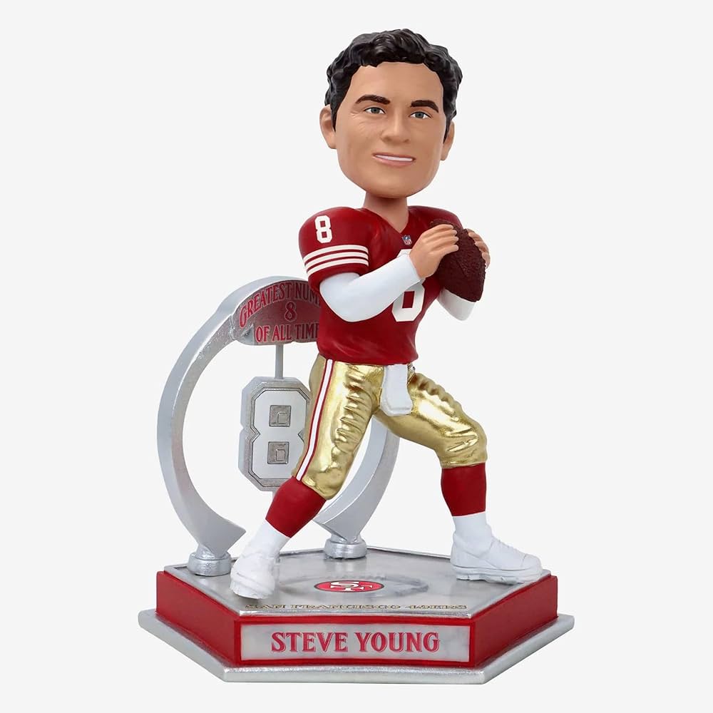 Steve Young San Francisco 49ers Legendary Number 8